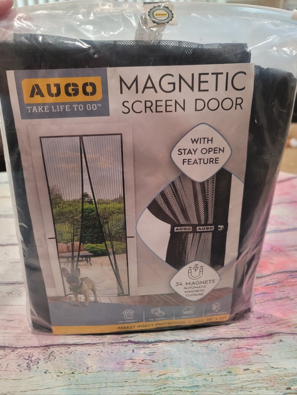 New Magnetic Screen Door